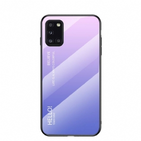 Cover Samsung Galaxy A31 Vetro Temperato Ciao