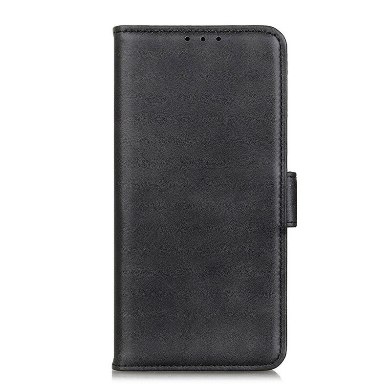 Custodia in pelle Samsung Galaxy A31 Folio Cover Doppio Lembo