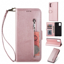 Folio Cover Samsung Galaxy A31 Borsa Con Cordino