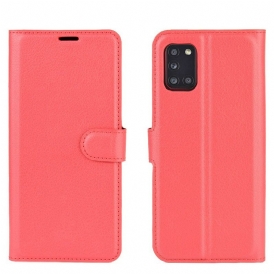 Folio Cover Samsung Galaxy A31 Classico