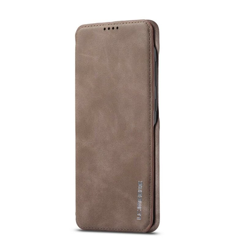 Folio Cover Samsung Galaxy A31 Custodia in pelle Lc.imeeke Effetto Pelle