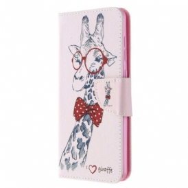 Folio Cover Samsung Galaxy A31 Giraffa Intelligente