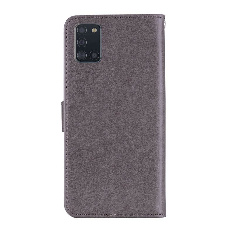 Folio Cover Samsung Galaxy A31 Mandala E Fascino Del Gufo