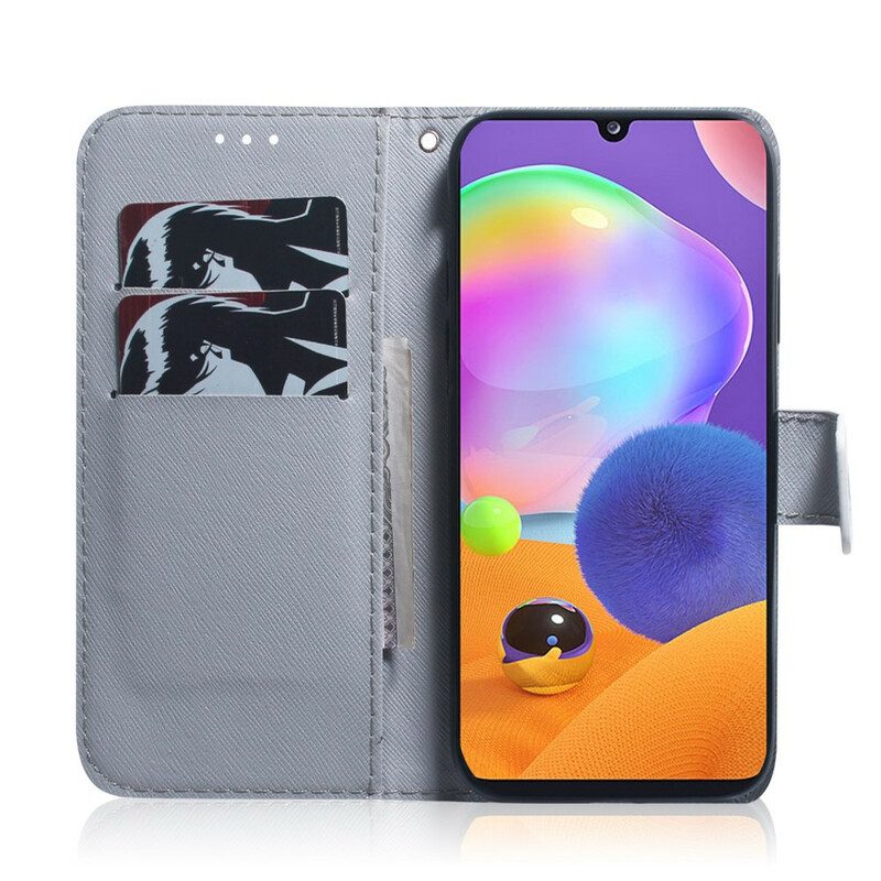 Folio Cover Samsung Galaxy A31 Sguardo Canino