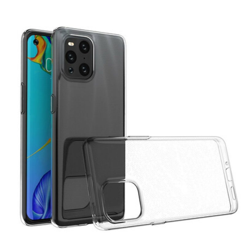 Cover Oppo Find X3 Pro Cristallo Trasparente