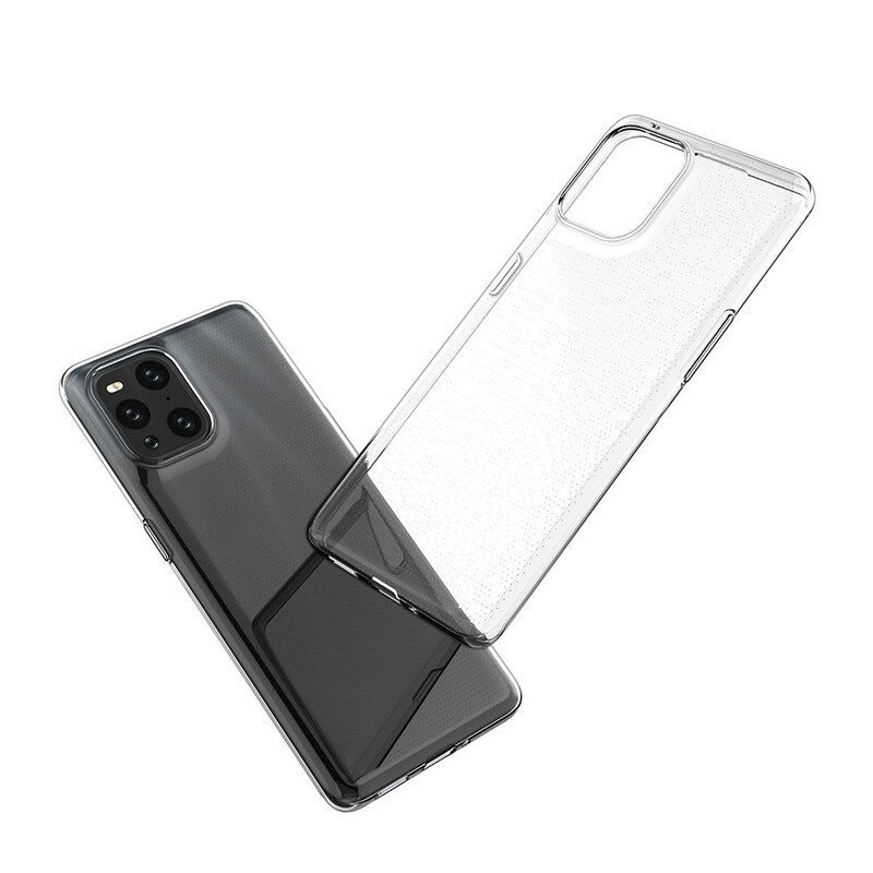 Cover Oppo Find X3 Pro Cristallo Trasparente