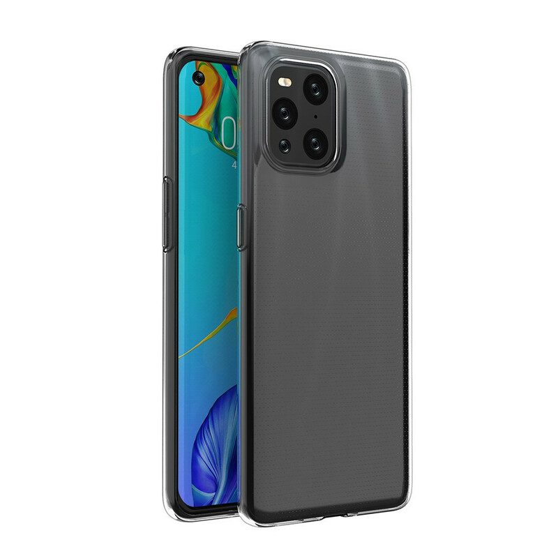 Cover Oppo Find X3 Pro Cristallo Trasparente