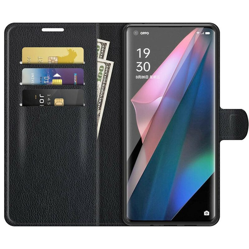 Folio Cover Oppo Find X3 Pro Classico