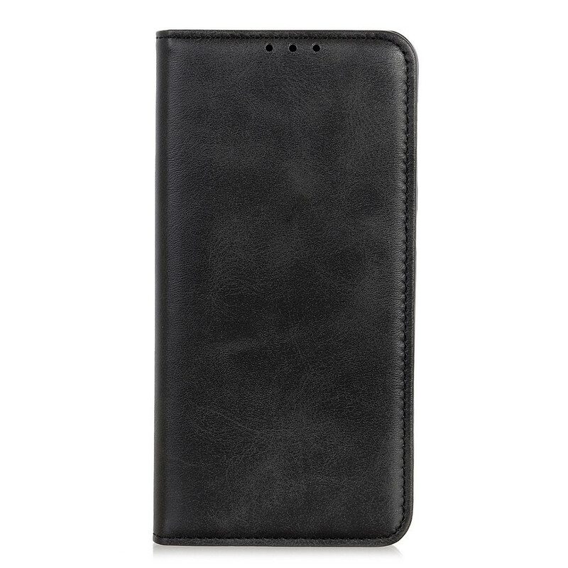 Folio Cover Oppo Find X3 Pro Custodia in pelle Cuoio Spaccato