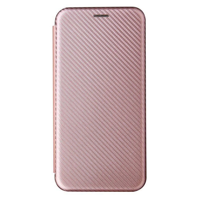 Folio Cover Oppo Find X3 Pro Custodia in pelle Silicone Colorato Al Carbonio