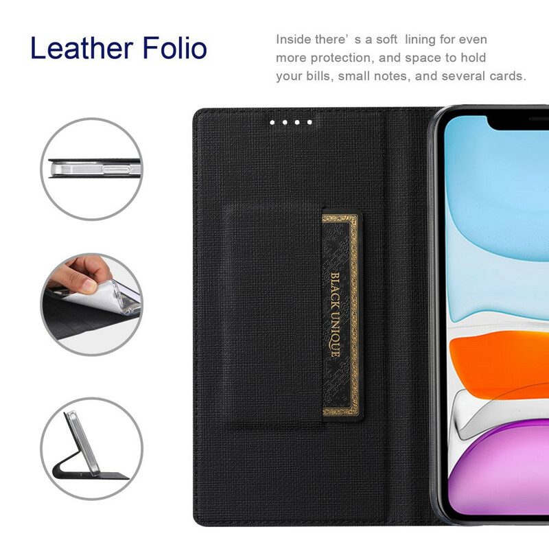 Folio Cover Oppo Find X3 Pro Custodia in pelle Vili Dmx Testurizzato