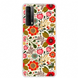 Cover Huawei P Smart 2021 Arazzo Floreale