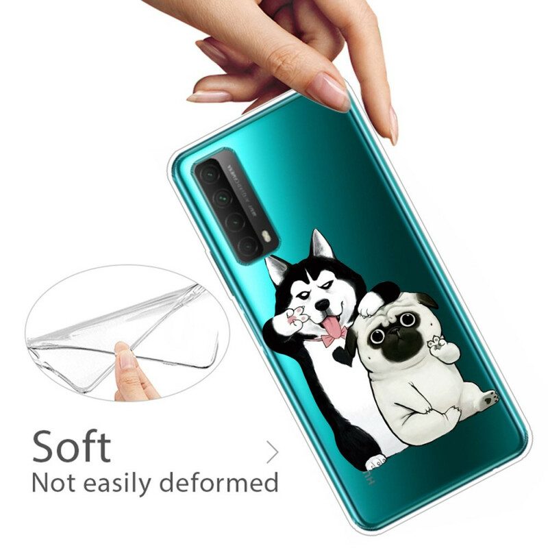 Cover Huawei P Smart 2021 Cani Divertenti