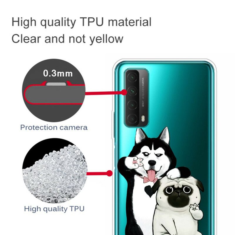 Cover Huawei P Smart 2021 Cani Divertenti