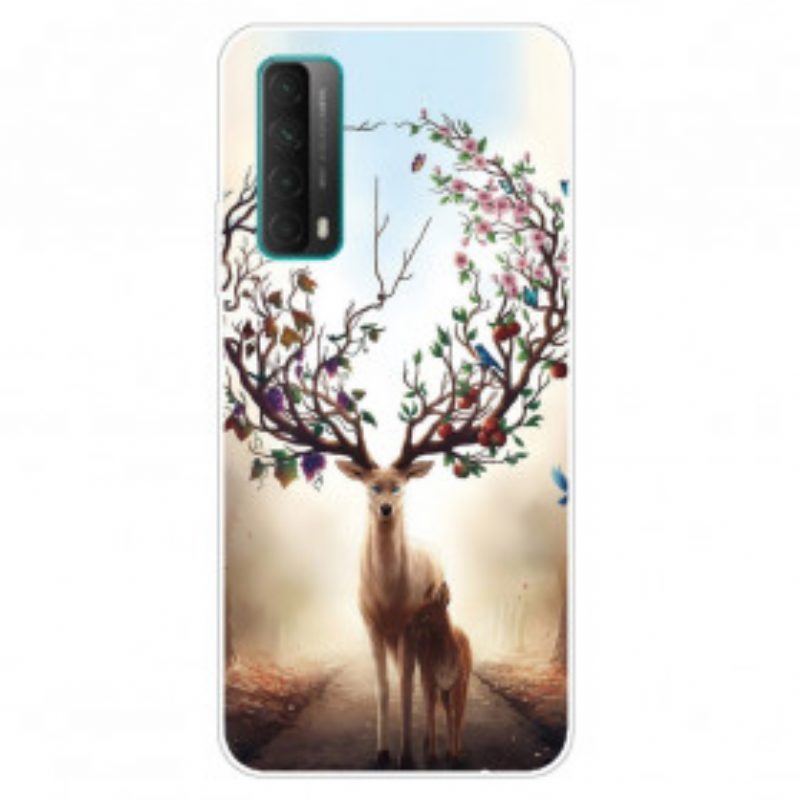 Cover Huawei P Smart 2021 Cervo Flessibile