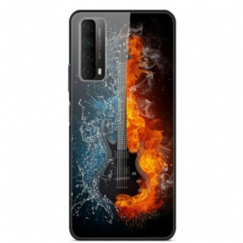 Cover Huawei P Smart 2021 Chitarra In Vetro Temperato