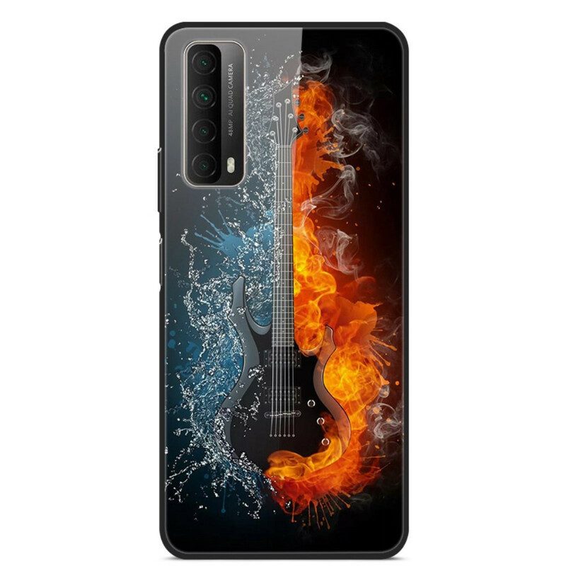 Cover Huawei P Smart 2021 Chitarra In Vetro Temperato