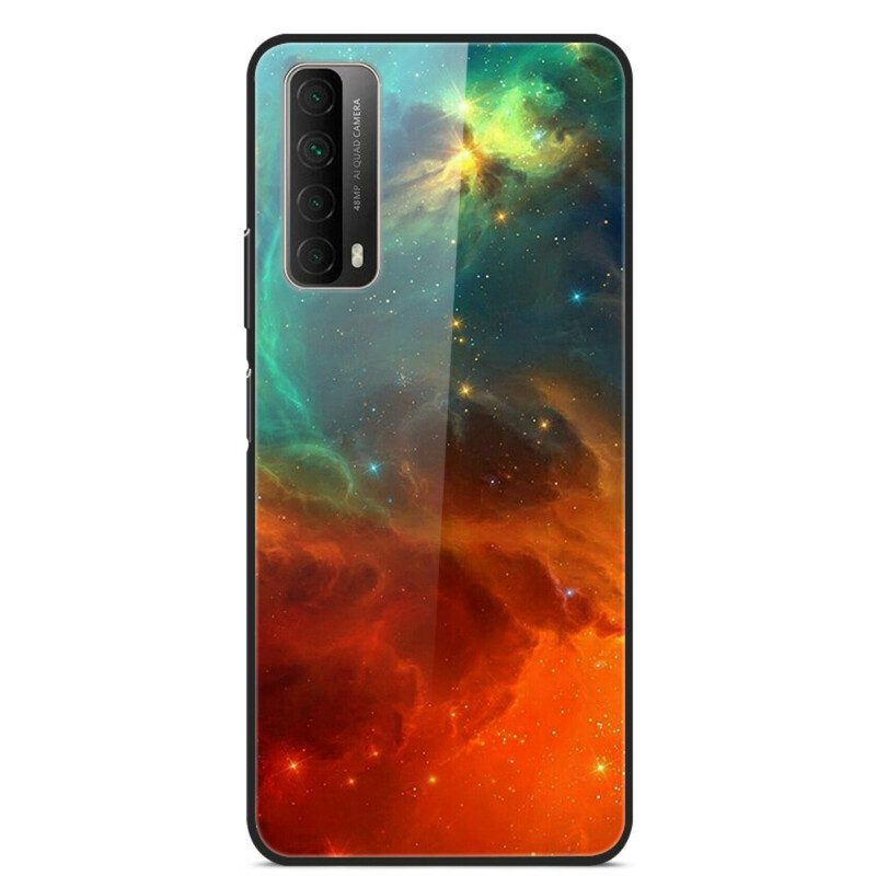 Cover Huawei P Smart 2021 Cielo Rosso E Verde