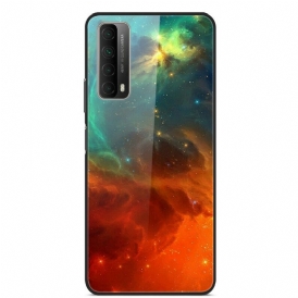 Cover Huawei P Smart 2021 Cielo Rosso E Verde