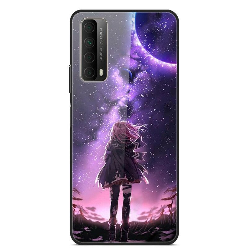 Cover Huawei P Smart 2021 Fantasia Paesaggio In Vetro Temperato