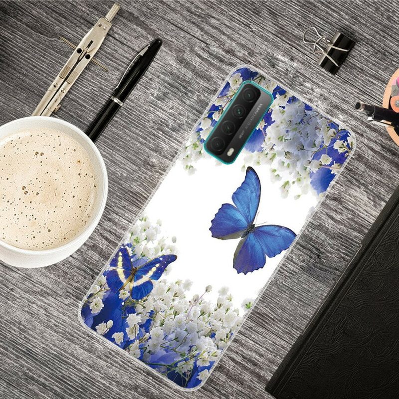 Cover Huawei P Smart 2021 Farfalle