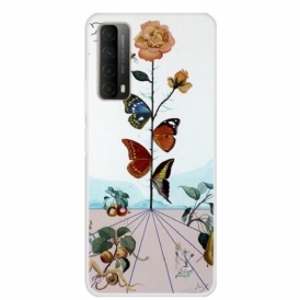 Cover Huawei P Smart 2021 Farfalle Della Natura