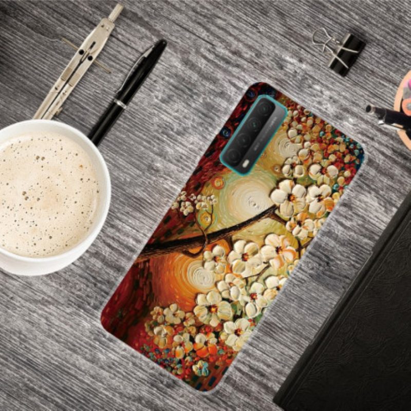 Cover Huawei P Smart 2021 Fiori Flessibili