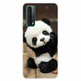 Cover Huawei P Smart 2021 Panda Flessibile