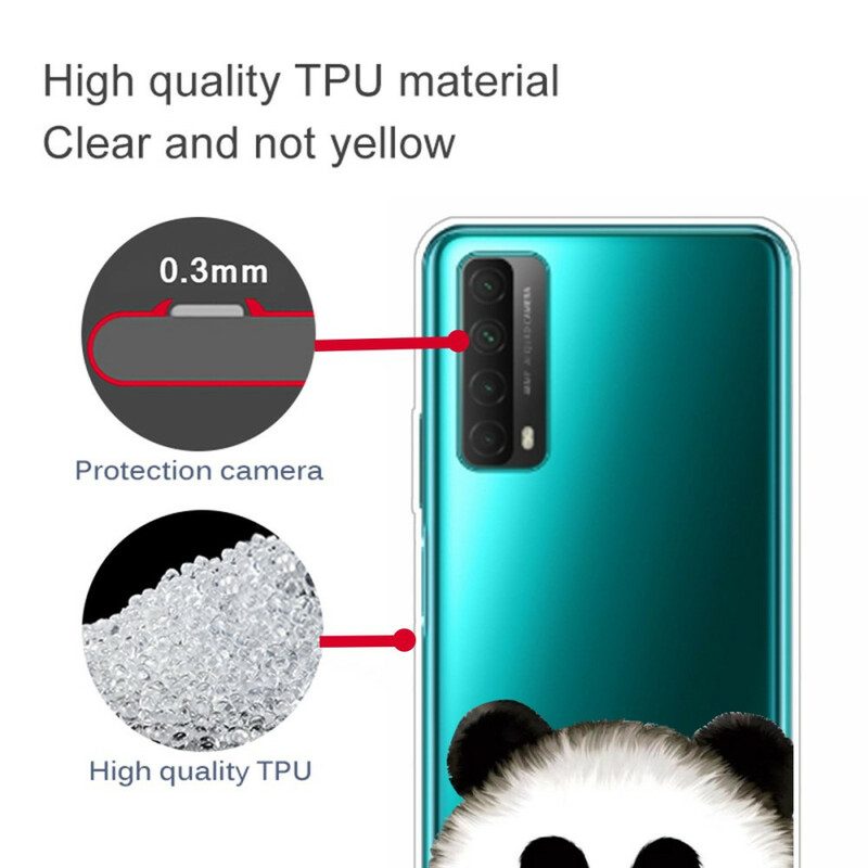 Cover Huawei P Smart 2021 Panda Senza Soluzione Di Continuità