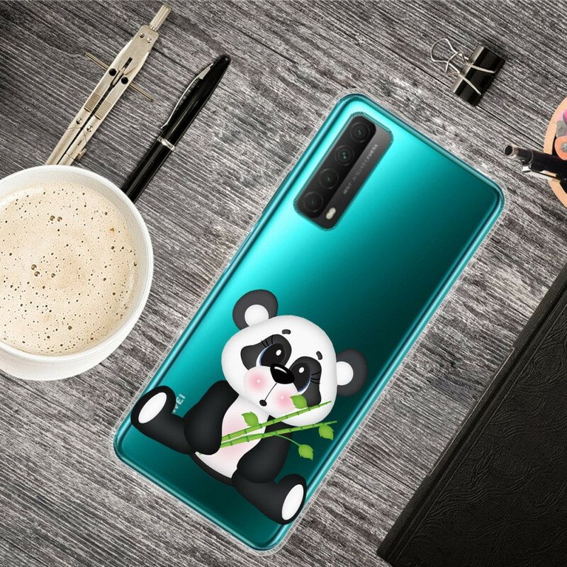 Cover Huawei P Smart 2021 Panda Triste Senza Soluzione Di Continuità