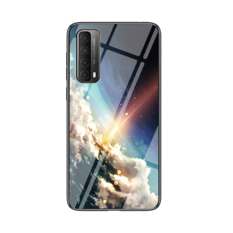 Cover Huawei P Smart 2021 Vetro Temperato Di Colori Premium