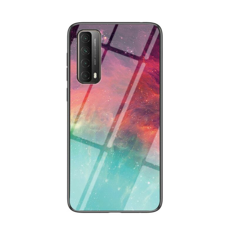 Cover Huawei P Smart 2021 Vetro Temperato Di Colori Premium