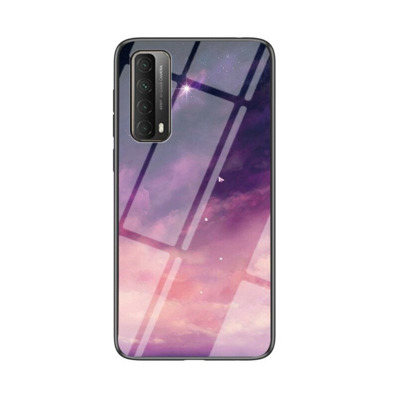 Cover Huawei P Smart 2021 Vetro Temperato Di Colori Premium