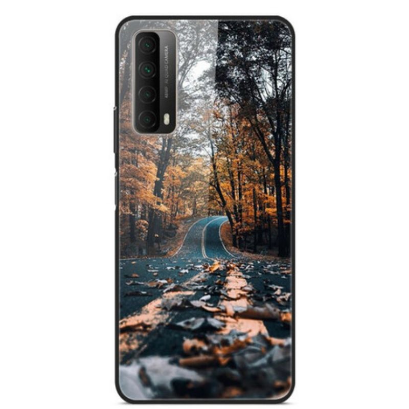 Cover Huawei P Smart 2021 Vetro Temperato Route Du Bonheur