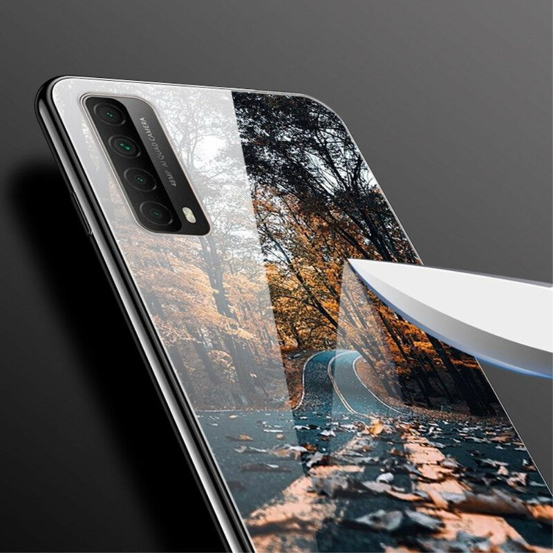 Cover Huawei P Smart 2021 Vetro Temperato Route Du Bonheur