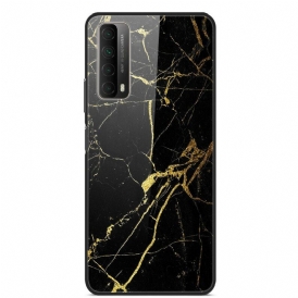 Cover Huawei P Smart 2021 Vetro Temperato Supreme Marble