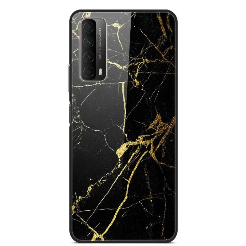 Cover Huawei P Smart 2021 Vetro Temperato Supreme Marble