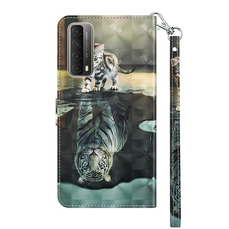 Custodia A Portafoglio Huawei P Smart 2021 Ernesto La Tigre