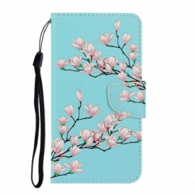 Custodia in pelle Huawei P Smart 2021 Arbusto Strappy