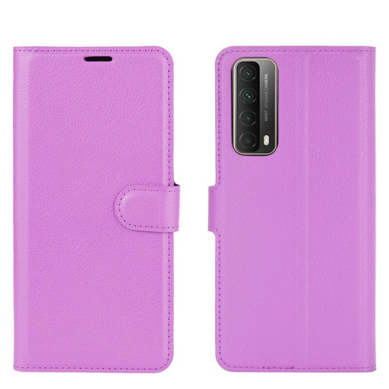 Custodia in pelle Huawei P Smart 2021 Ecopelle Classica