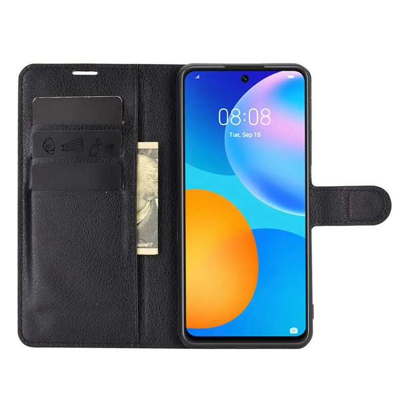 Custodia in pelle Huawei P Smart 2021 Ecopelle Classica