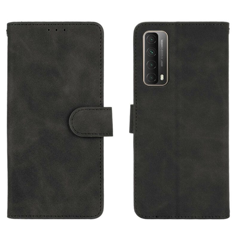 Custodia in pelle Huawei P Smart 2021 Tocco Di Pelle