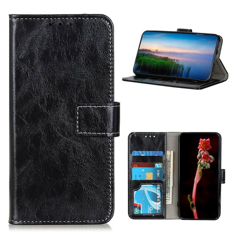 Folio Cover Huawei P Smart 2021 Cuciture Lucide Ea Vista