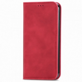 Folio Cover Huawei P Smart 2021 Custodia in pelle Ecopelle Vintage