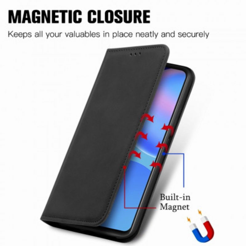 Folio Cover Huawei P Smart 2021 Custodia in pelle Ecopelle Vintage