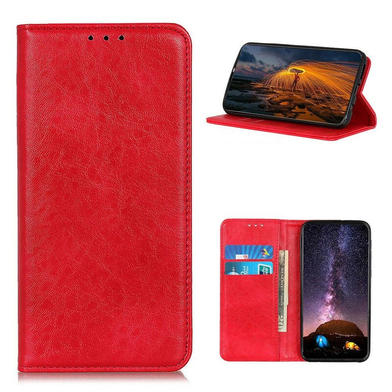 Folio Cover Huawei P Smart 2021 Custodia in pelle Stile Pelle Sobrietà