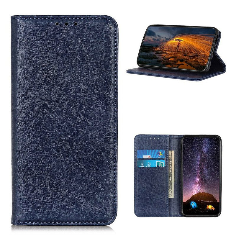 Folio Cover Huawei P Smart 2021 Custodia in pelle Stile Pelle Sobrietà