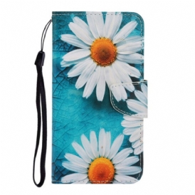 Folio Cover Huawei P Smart 2021 Margherite Perizoma