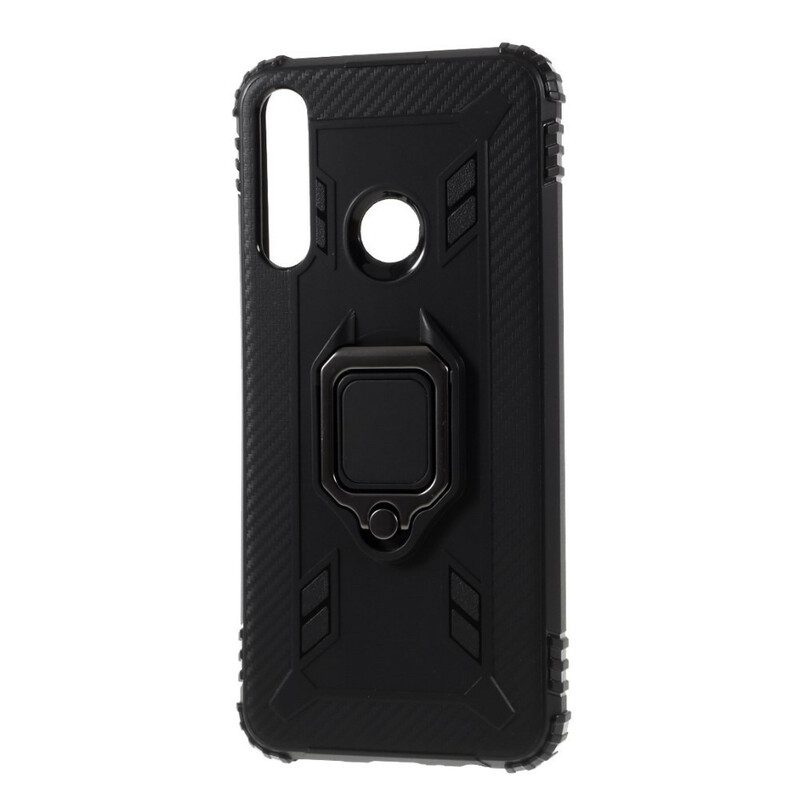 Cover Huawei Y6p Anello-supporto Resistente