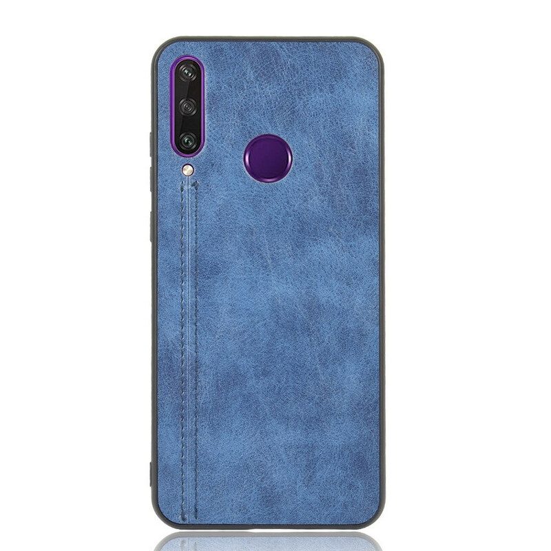 Cover Huawei Y6p Effetto Pelle Couture